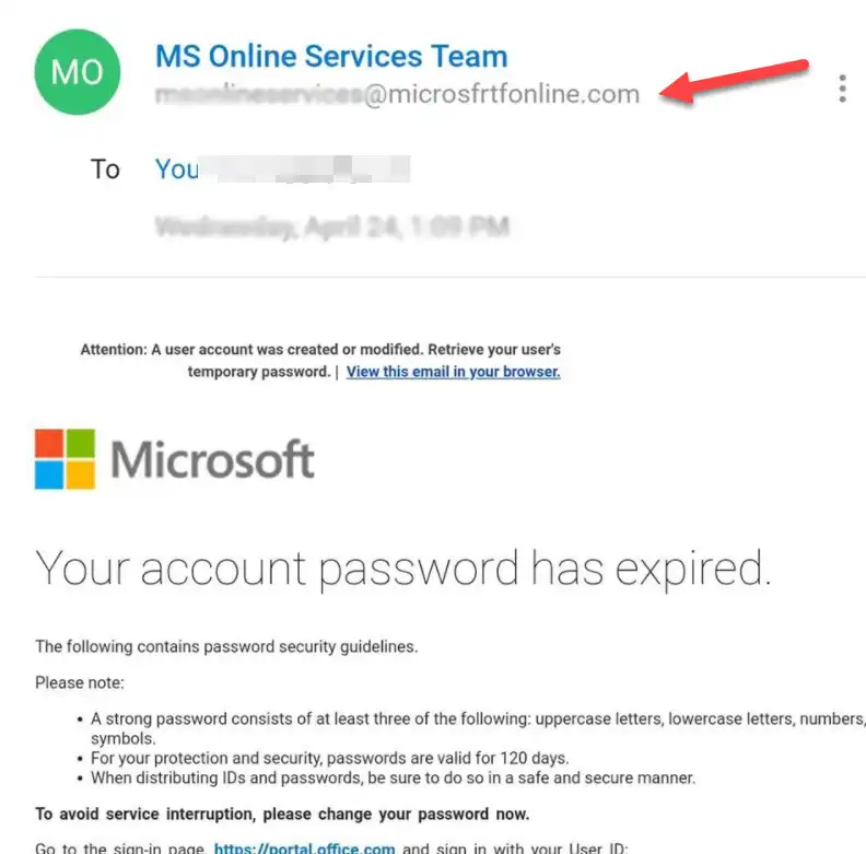 Common Signs of a Phishing Emails